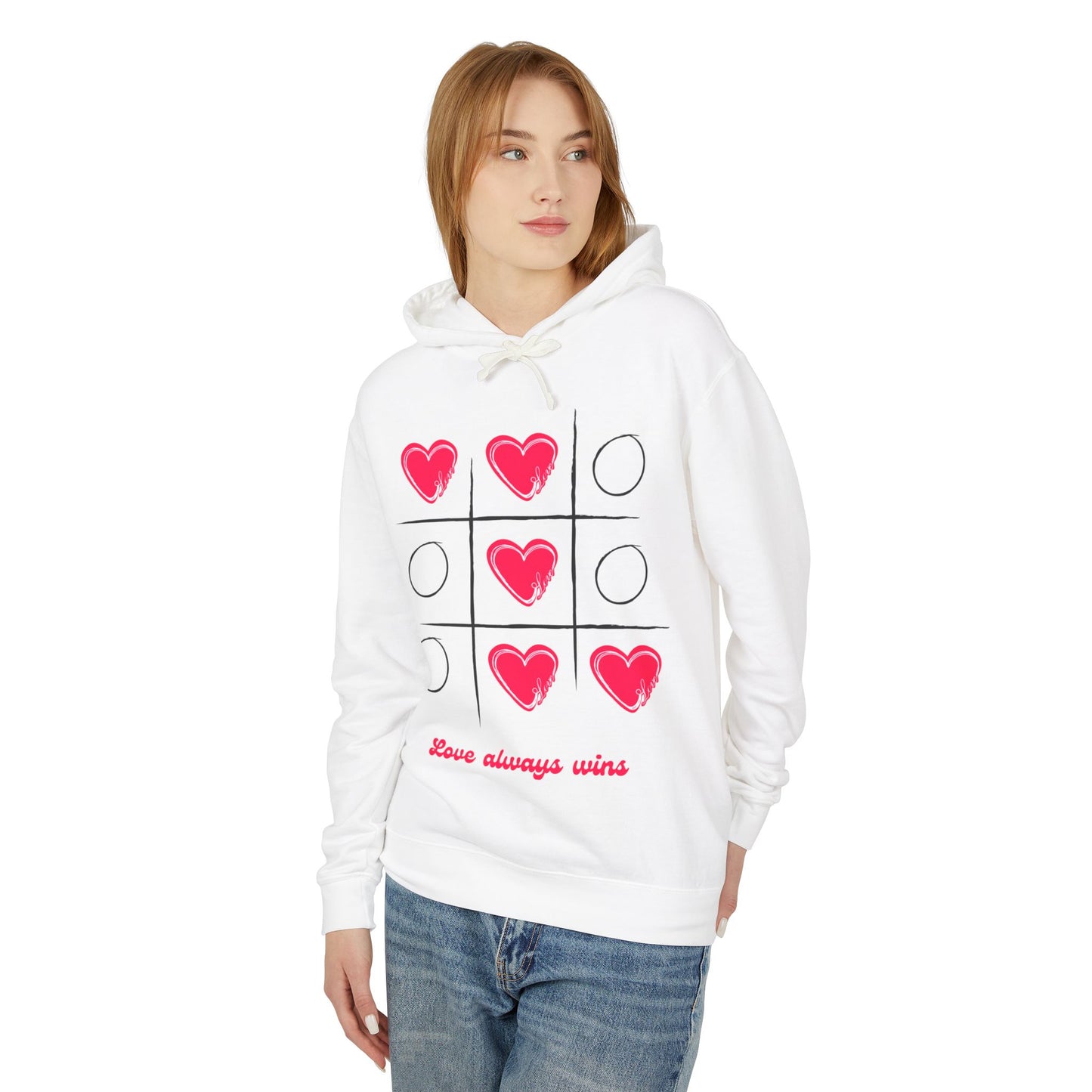 Valentines Day Tic Tac Love Hoodie Sweatshirt